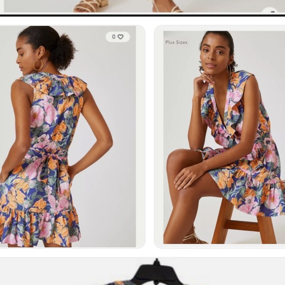 Floral Ruffle Dress - Picture 3 of 3